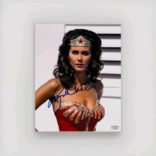 Lynda Carter Autographed 1976 Wonder Woman 8x10 COA Celebrity Authentics  picture