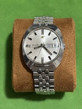 Vintage Enicar Ocean Pearl Automatic Day Date Swiss Watch 1970s Beads of Rice picture