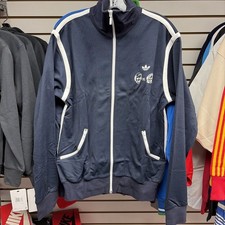 ADIDAS ORIGINALS STAN SMITH VS ILIE NASTASE TRACK JACKET Size Large Vintage Y2K  picture
