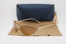 NEW LOEWE LW40164U 32E GOLD METAL BROWN AUTHENTIC SUNGLASSES 68-15 picture