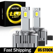 1/2SET AUXITO D3S D3R LED Headlight Bulbs 6500K White Ultra Bright Plug and Play picture