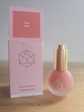 EM COSMETICS COLOR DROPS SERUM BLUSH 0.34 OZ ROSE MILK picture