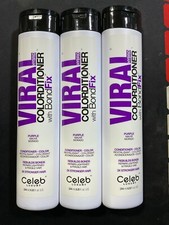 Celeb Luxury Viral Hybrid Purple Haircolor Conditioner (3 PACK) 8.25 oz picture