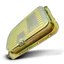 Steel Transmission Pan Fits Chevy/GM 4L80 4L80E 4L85E – Zinc-Plated picture