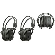 2 New Fold In Wireless IR Rear TV DVD Headphones Headset GMC Vehicles 601B picture