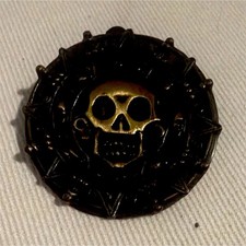 Disney 2003 Pirates of the Caribbean Skull Pin Official Pin Trading picture