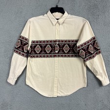 VTG Panhandle Slim Western Shirt Mens MED 20