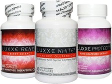 Luxxe White, Luxxe Renew, Luxxe Protect Set by 100% Authentic Made in USA picture