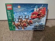 LEGO Seasonal Santa's Sleigh 40499 Complete Set 343pcs Ages 9+ Limited picture