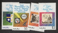 1989 Nauru Sc# 358-61 - Anniversaries & Cultural Icons -  MNH Est$7.25 picture