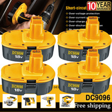 1-4Pack 18V For Dewalt 18 VOLT DC9096 DC9098 Ni-MH Battery DC9099 Replacement picture