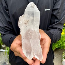 1.16LB A+++ Natural white Crystal Himalayan quartz cluster /mineralsls Specimen picture