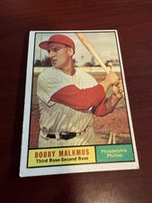 1961 Topps #530 Bobby Malkmus. VG/EX(oc) picture