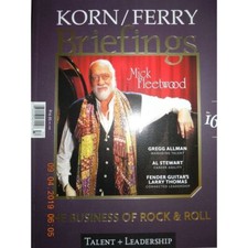 MICK FLEETWOOD korn/ferry briefings FENDER GUITARS business of rock n roll #16 picture