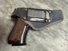 Used near NOS Italian Riserva Holster Canvas/leather Beretta 84 bb 85 bb 380 ACP picture
