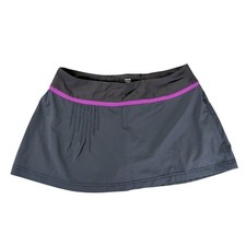 Title Nine Nimblene Skort Womens Large Gray Athletic Tennis Golf TN-150982 picture