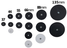Rubber Coated Threaded Magnet Anti Scratch 1/4-20 3/8-16 M6 picture