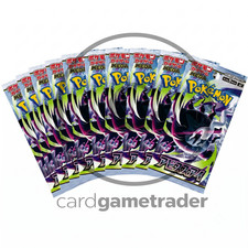 10x MEGA Abyss Eye Booster Pack Lot Sealed Japanese Pokemon - US SELLER IN HAND picture
