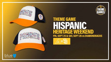 PRESALE San Diego Padres Hispanic Heritage Hat 9/25/2026 Theme Night Sugar Skull picture