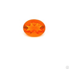 1.15 Carat Orange Fire Opal 9 x 7 mm Oval Natural Gemstone Loose picture