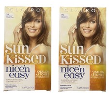 (Pack 2) Clairol Sun Kissed Nice N Easy 7G Dark GOLDEN STARBURST BLOND Permanent picture