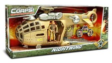 1:18 Lanard Toys THE CORPS: Nightwing Copter LN-33925 picture