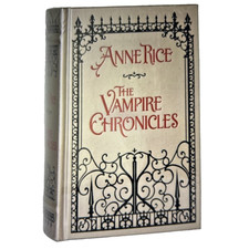 ❤THE VAMPIRE CHRONICLES & INTERVIEW WITH THE VAMPIRE Anne Rice BondedLeather NEW picture