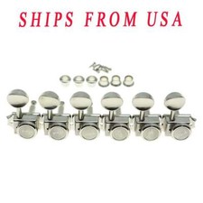 KAISH Vintage Locking Tuners Guitar Tuning  Machine Heads for Strat/Tele Nickel picture