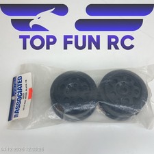 TEAM ASSOCIATED 9807 KMC WHEEL BLACK FRONT FOR SC10 1/10 SCALE SCT picture