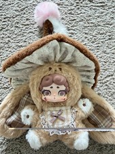 Baby Three Alice Rabbit Town Mushroom Bunny Plush Keychain picture