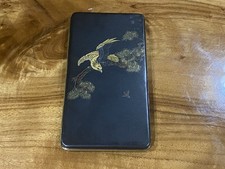 Vintage Retro Japanese Damascene Mixed Metals Cigarette Case 