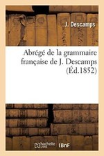 Abrege de la grammaire francaise de J. Descamps                                 picture