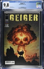 GEIGER #1 (2021) Image / Mad Ghost Comics - CGC 9.8 - WHITE Pages - Geoff Johns picture