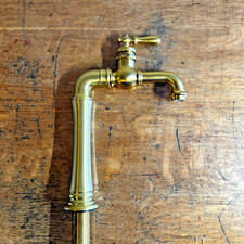 New Kohler Artifacts Gentlemen's 72763-9m-2MB Faucet Brushed Moderne Brass picture