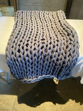 Bearaby  Cotton Napper  Throw  15 Lb  Retail $269 Asteroid Gray picture
