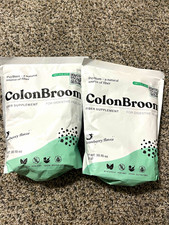 ColonBroom Fiber Digestive Support Powder Strawberry Psyllium Husk 30.15 oz picture