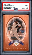 1996 Leaf Picture Perfect #7 Ken Griffey Jr. #/5000 Picture Perfect PSA 9 Mint picture