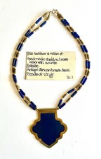 RARE  1979 Vintage Sutton Hoo Necklace, Signed and Dated picture