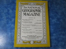 ANTIQUE NATIONAL GEOGRAPHIC January 1938 MAGYAR Hungary SHIPS OF CENTURIES Japan picture