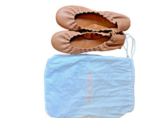 See By Chloe EU 36 Jane Nude Beige Soft Leather Ballet Flat Shoes EU 36 picture