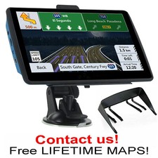 7 Inch Car Truck GPS Navigation 8G 256M Touch Screen Navigator Canada Mexico US picture