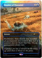 MTG Ripples of Potential (Foil) Secret Lair x Fallout: Rad 2453 NM picture