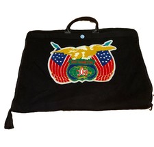 NEW Jeff Hamilton Sergio Tacchini Collab Garment Bag Wool With Red Satin Lining picture