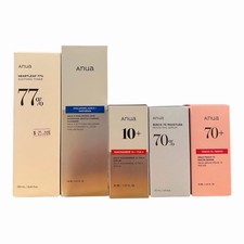 Anua Skincare Routine Set Heartleaf 77 Toner Cleanser Peach 70 Serum 5pcs New picture