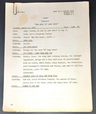 AMOS 'N' ANDY 1948 Original Radio Script 