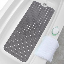 Non Slip Bathtub Mats Suction Cups Washable Bathroom Inside Shower Mat Anti Mold picture