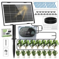 Solar Drip Irrigation System 3W,Automatic Plants Watering for 15 Pots,22 Modes picture