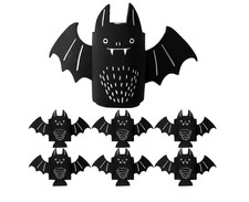 6 Pack Halloween Bat Can Coolers Sleeves Neoprene Can sleeve Beer Drink Coolies picture