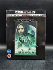Rogue One A Star Wars Story 4K + Slip Sleeve Cover UHD Blu-ray REGION FREE NEW picture