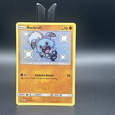 Pokemon TCG 2019 Rockruff SV23/SV94 Hidden Fates Shiny Vault Holo Rare picture